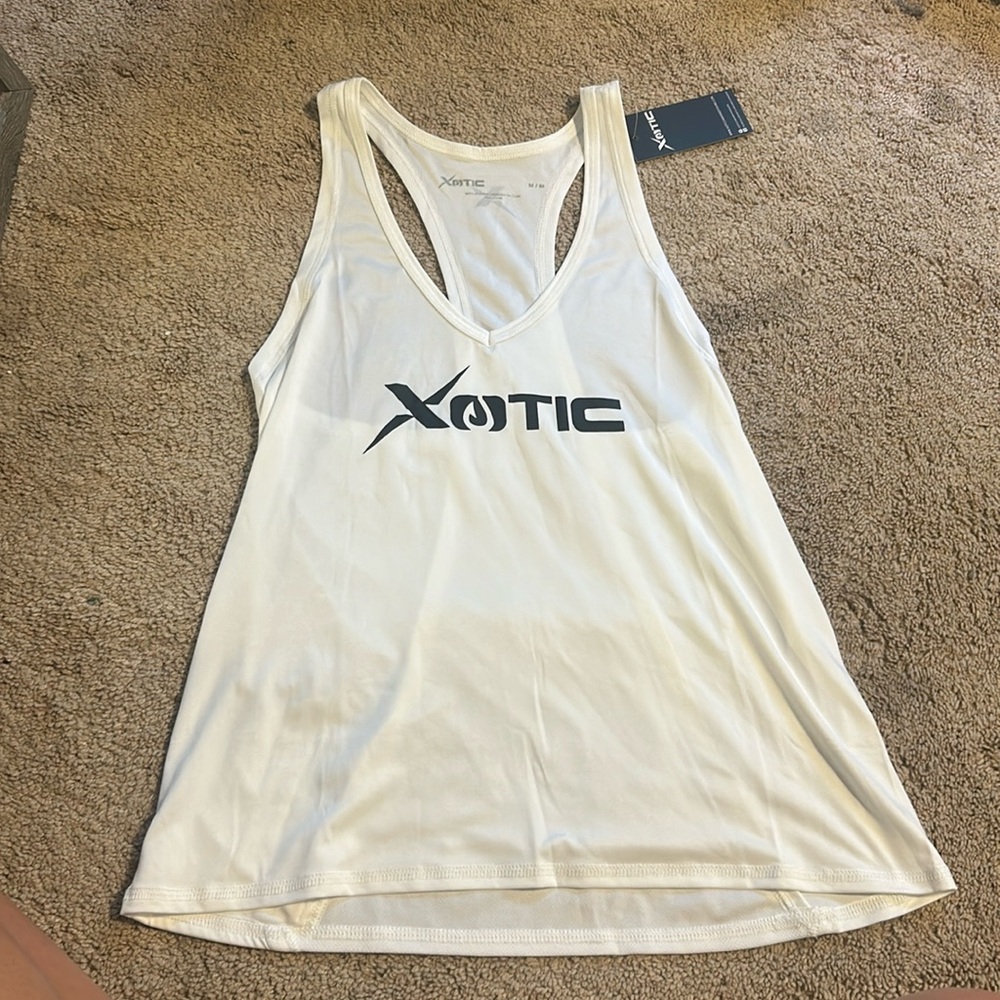 White Xotic Tank